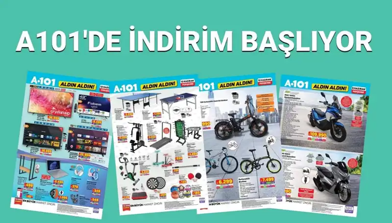 A101 12 Haziran Aktüel Kataloğu: Spor, Gaming ve Teknoloji Ürünleriyle Dolu!