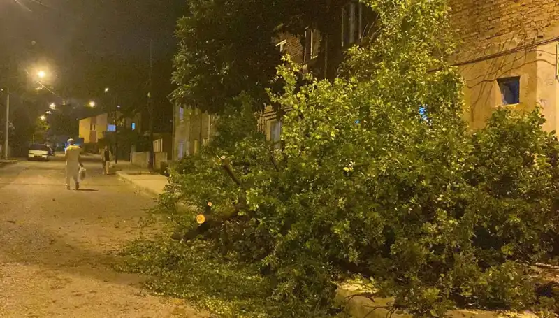 Karabük'te Şiddetli Fırtına: Hayat Durma Noktasına Geldi