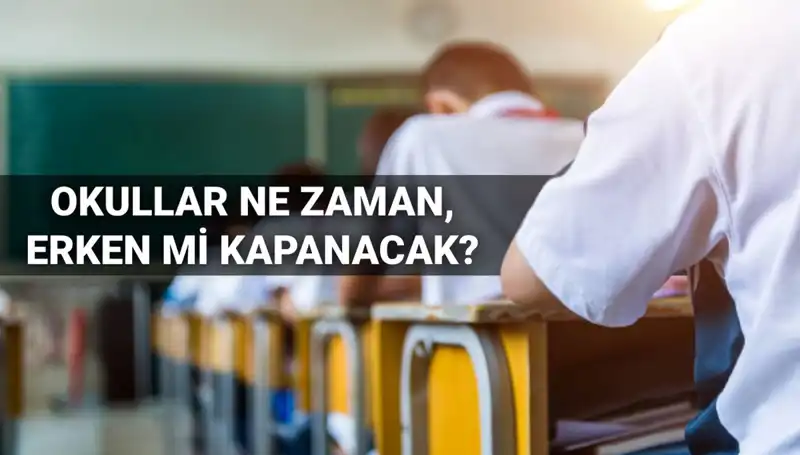Okullar Hızla Kapanıyor: 2024-2025 Eğitimi Ne Zaman Sona Erecek?