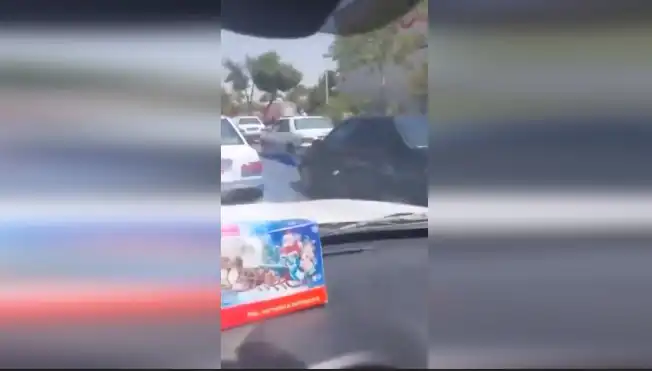 İsrail'in İsfahan'daki Saldırısı: Anlar Kameralara Yansıdı