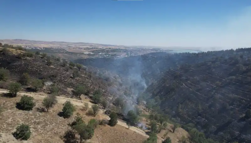 ODTÜ Ormanı'nda Yangın Felaketi: Hava Görüntüleri Tahribatı Kayıt Altına Aldı