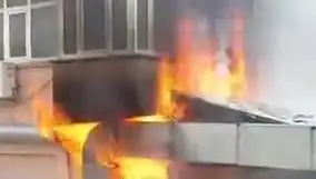 İstanbul'da Kafede Çıkan Yangın, Paniğe Neden Oldu!