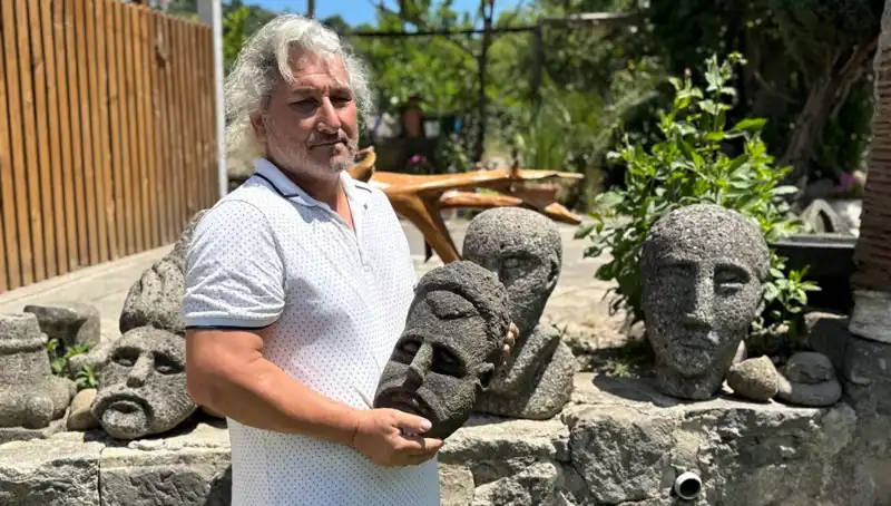 3 Günde Eser Yaratıyor: Zanaatçı Görülmemiş Bir Yetenek Sergiliyor