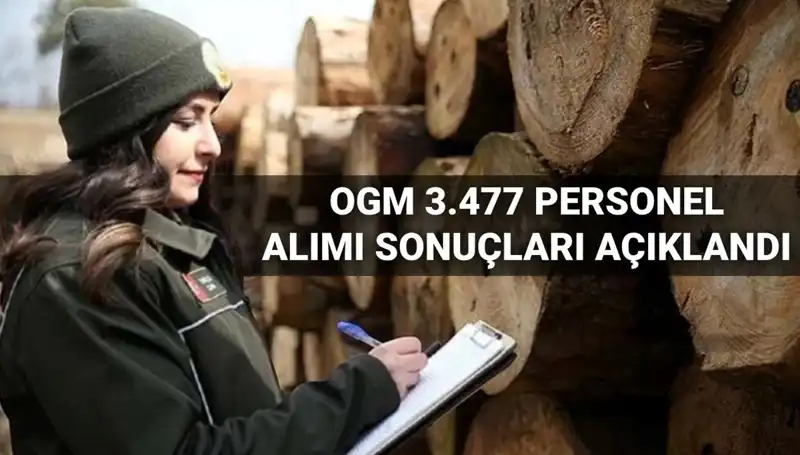 OGM 2025 Personel Alımı Sonuçları Açıklandı: Şoför ve Temizlik Görevlileri İçin Evrak Süreci Başlıyor