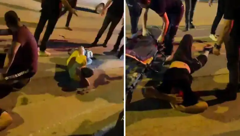 Otomobilden Açılan Ateşle Sarsılan Mahallede İki Kişi Vuruldu