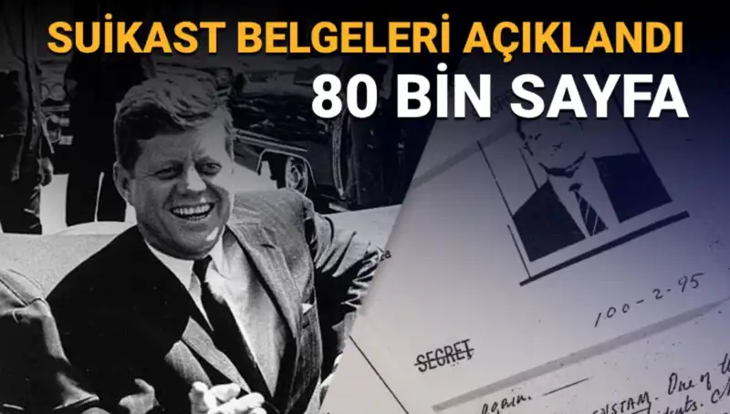 Kennedy Suikastı Belgeleri Halka Açıldı: Şok Edici Detaylar Ortaya Çıkıyor